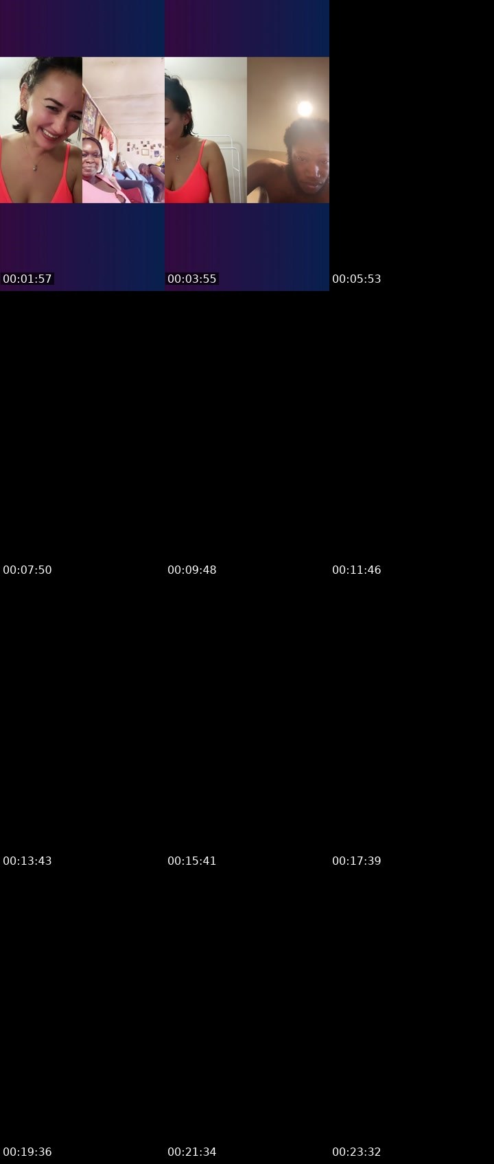 Contact-sheet preview of Elvirius's Liveme recording