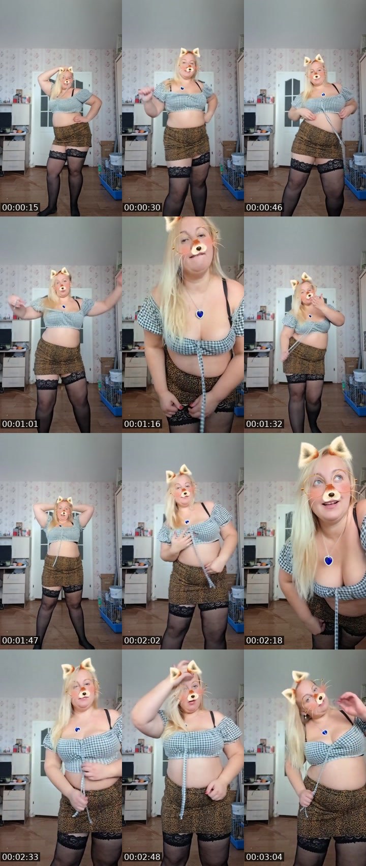 Contact-sheet preview of 💋Katerina💝's Liveme recording