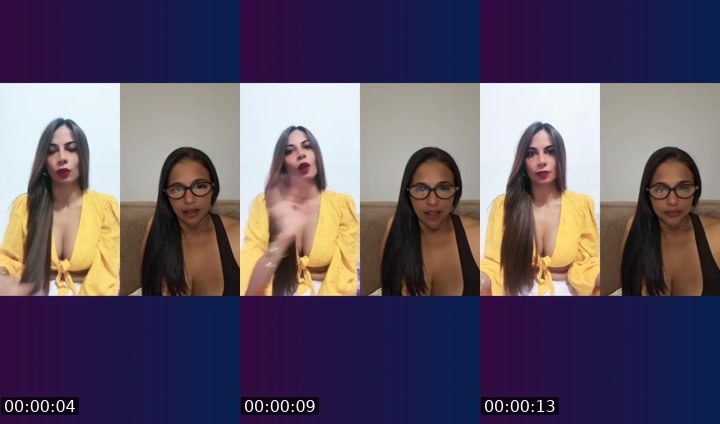 Contact-sheet preview of Maeva 🥂's Liveme recording