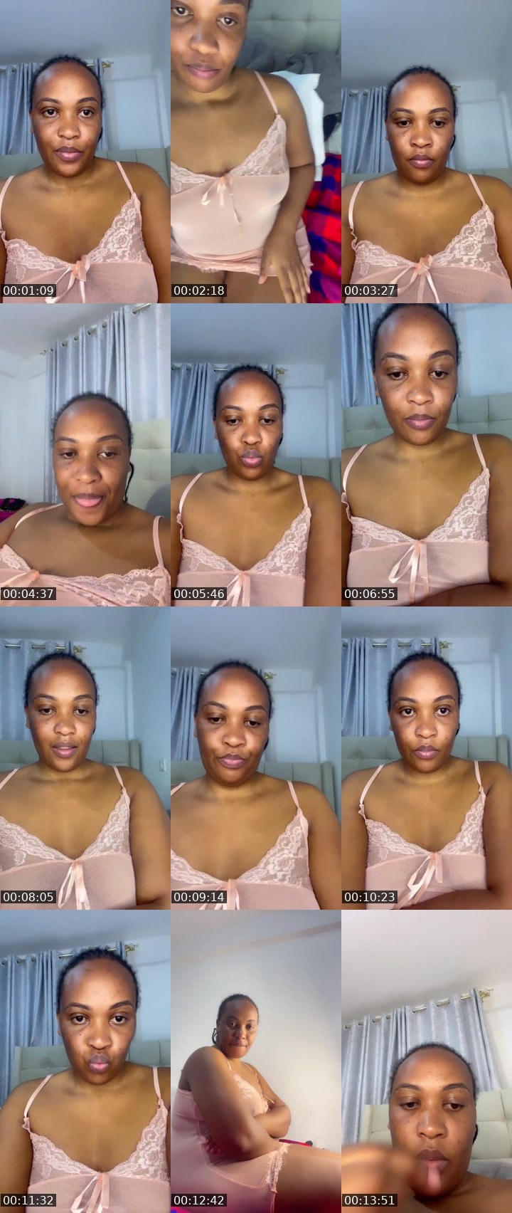 Contact-sheet preview of KizzyBria's Liveme recording