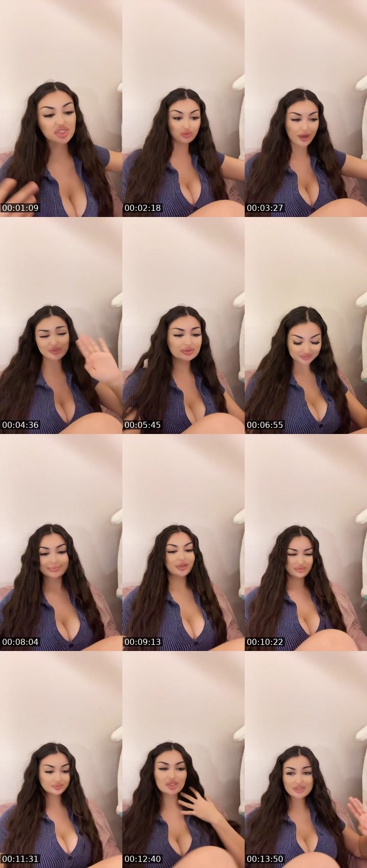 Contact-sheet preview of 🧿BlessSeii💕's Liveme recording