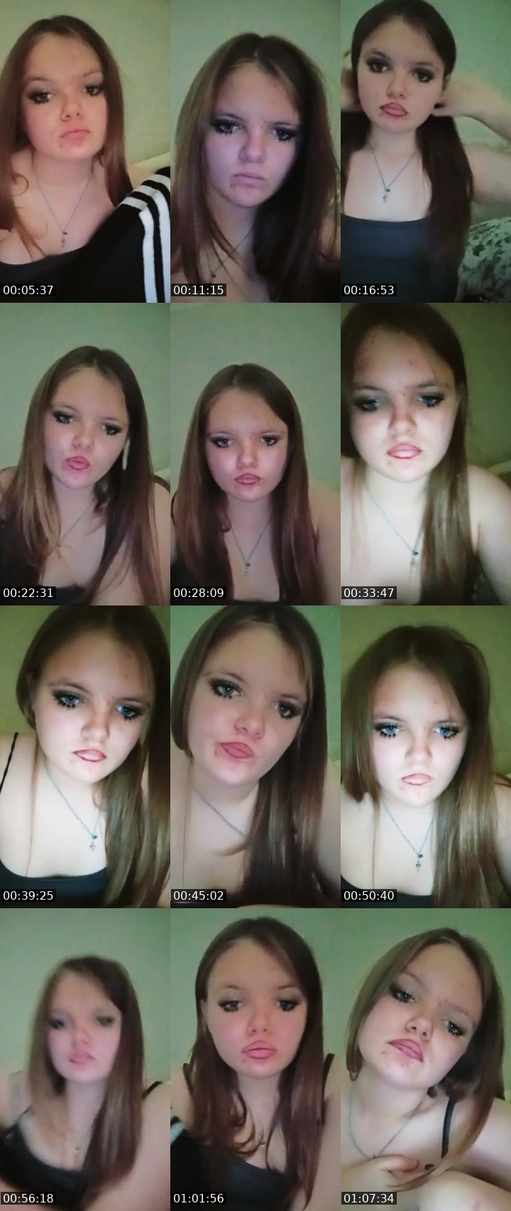 Contact-sheet preview of Кая's Liveme recording