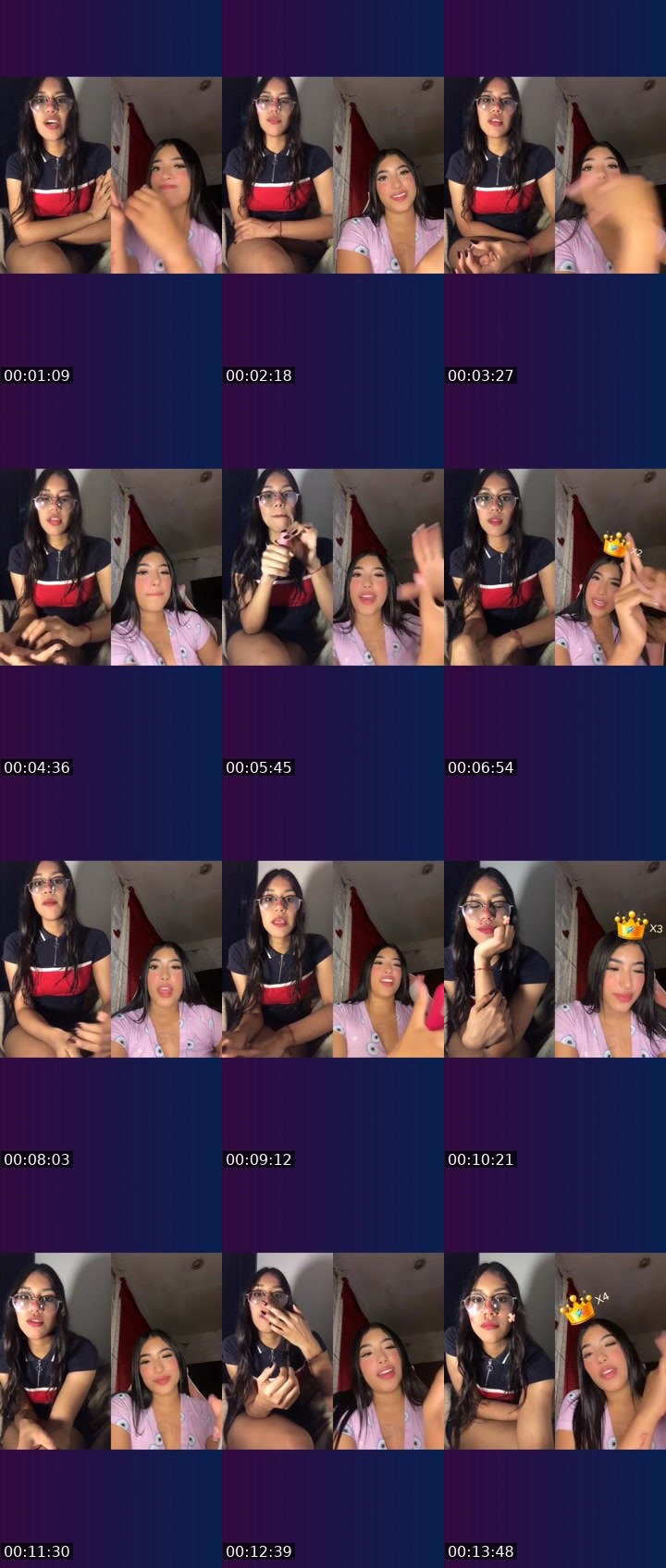Contact-sheet preview of 𝓕𝓪𝓲𝓻𝔂🧚🏽‍♀️'s Liveme recording