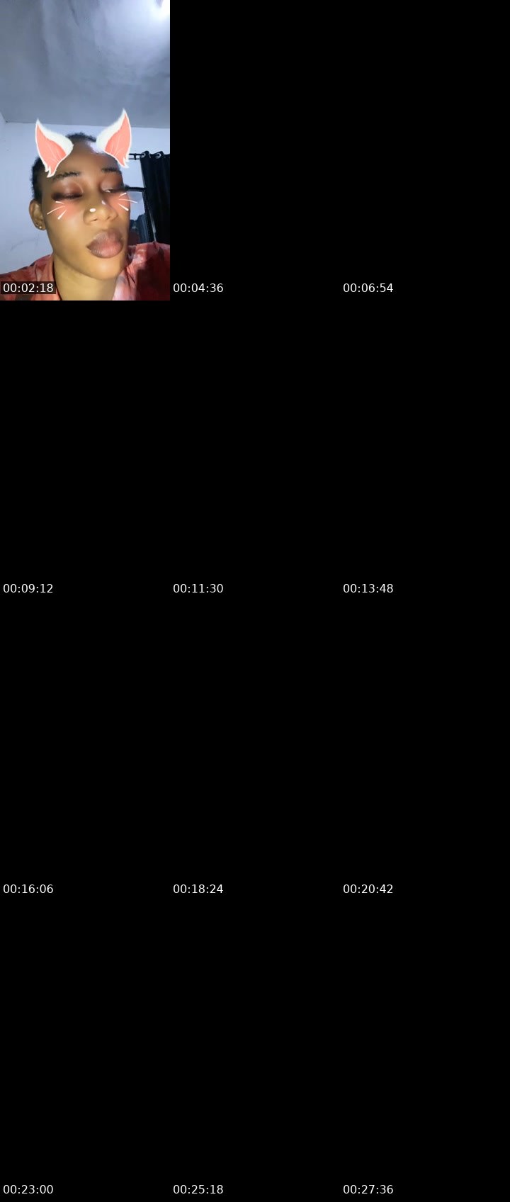 Contact-sheet preview of 4k Eliana 01🦍's Liveme recording