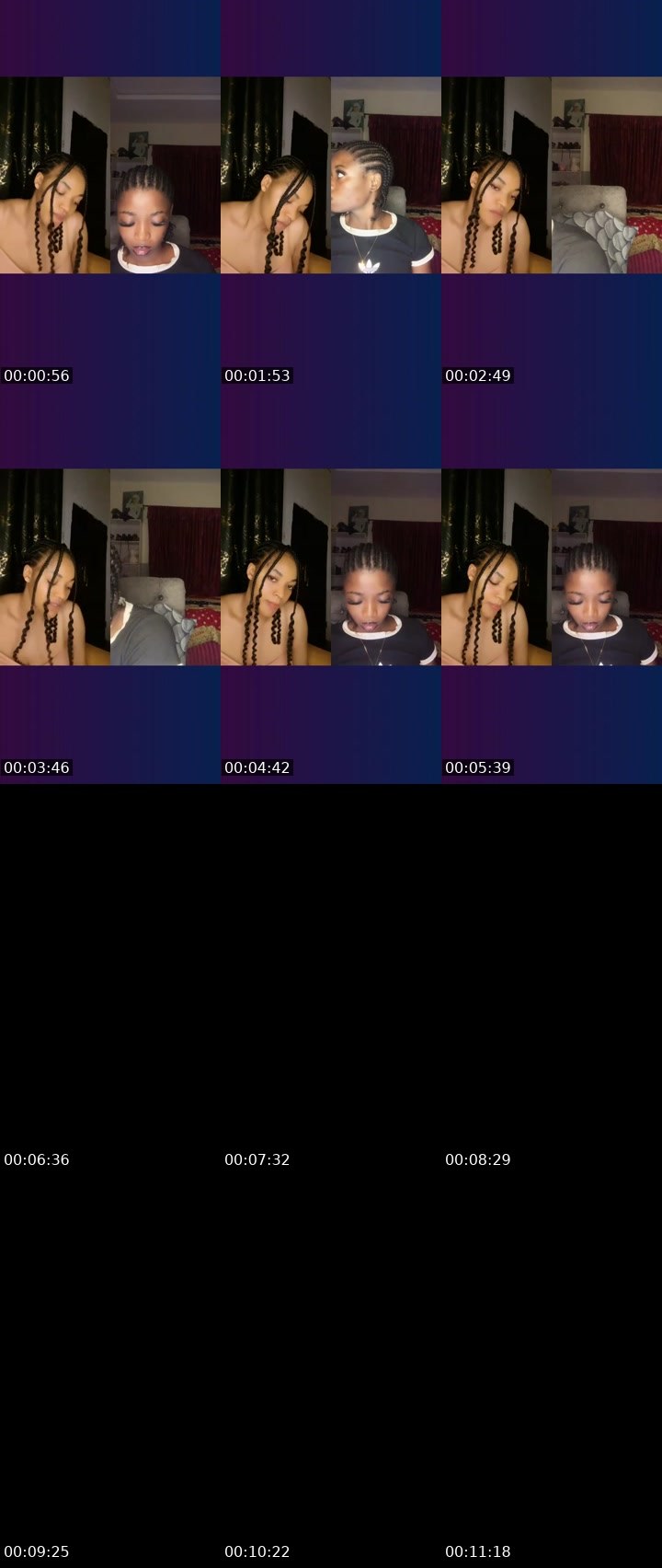 Contact-sheet preview of 🍭💈💸Presh🔶🦍's Liveme recording