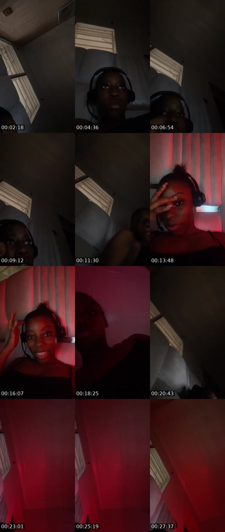 Contact-sheet preview of Sosomii🥰's Liveme recording