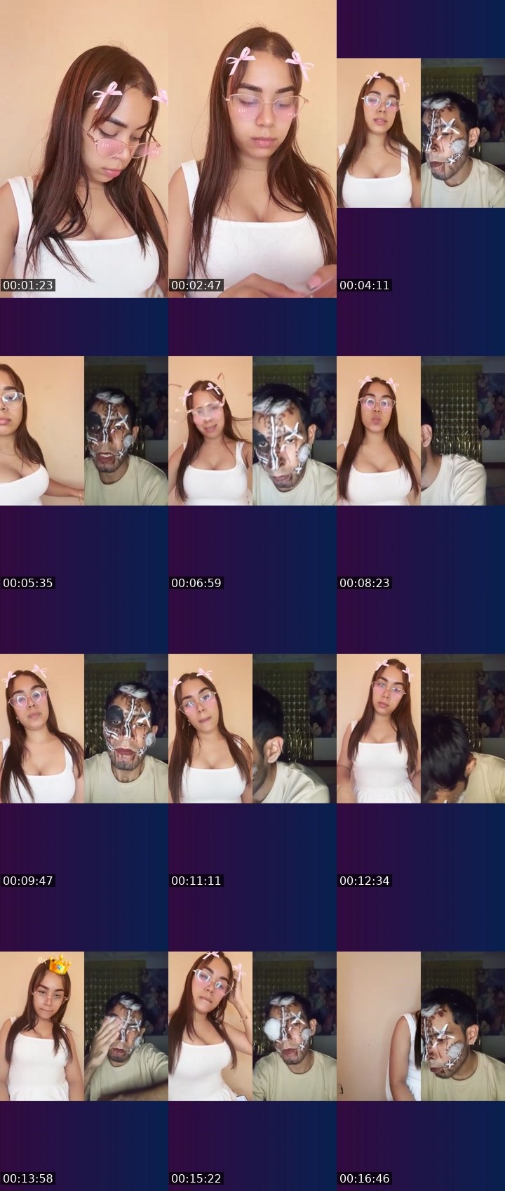 Contact-sheet preview of 🐦‍🔥⃝Andre🪽's Liveme recording
