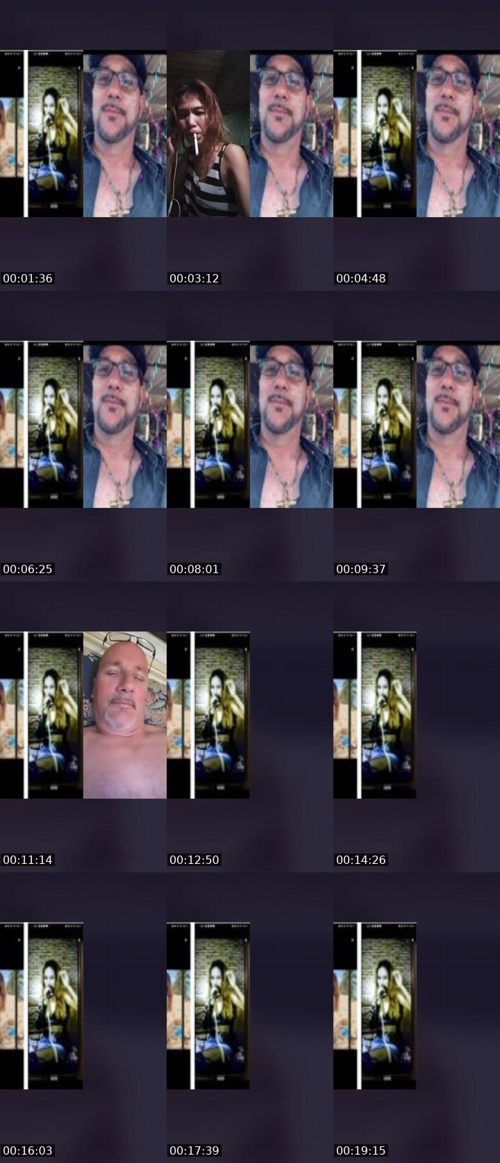 Contact-sheet preview of 10 k👿maria👿's Liveme recording