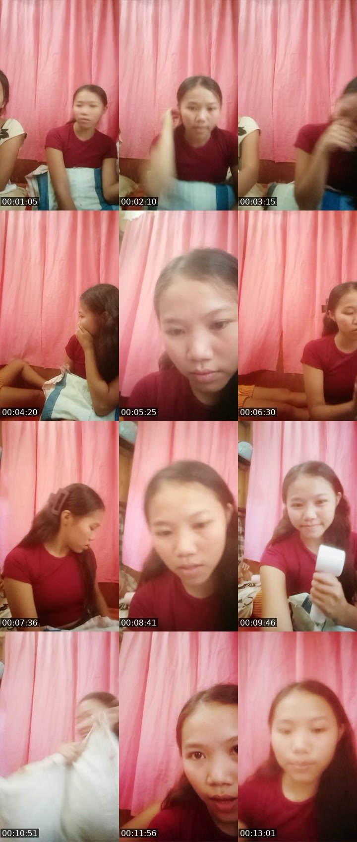 Contact-sheet preview of 💎DB ruby's Liveme recording