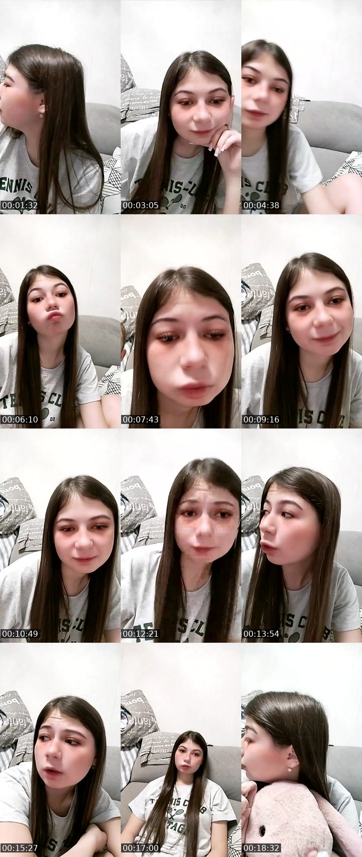 Contact-sheet preview of mimi321's Liveme recording
