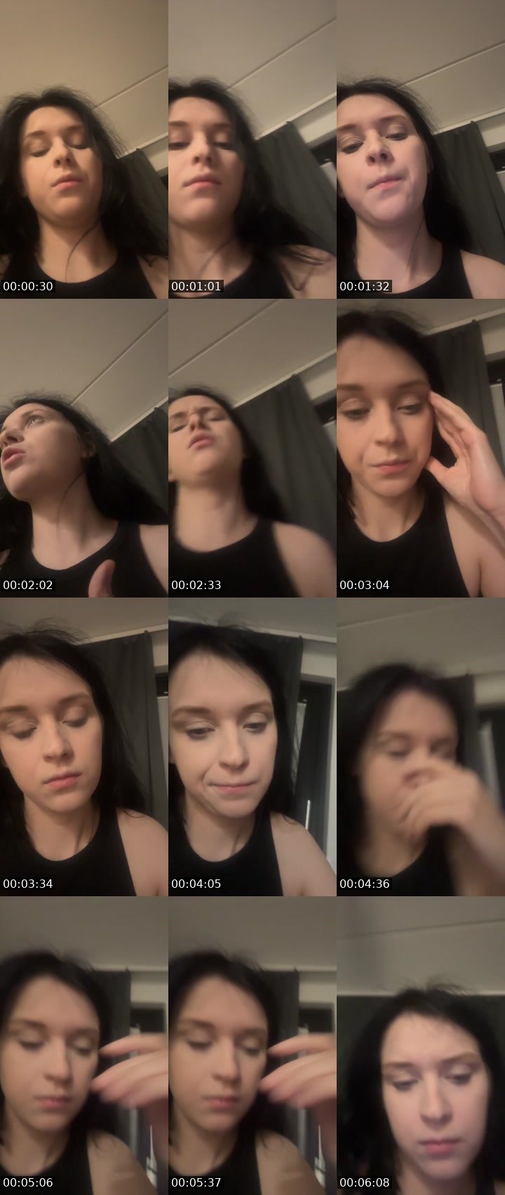 Contact-sheet preview of Inkkuu's Liveme recording