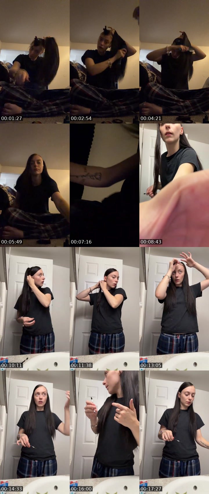 Contact-sheet preview of Arieal's Liveme recording