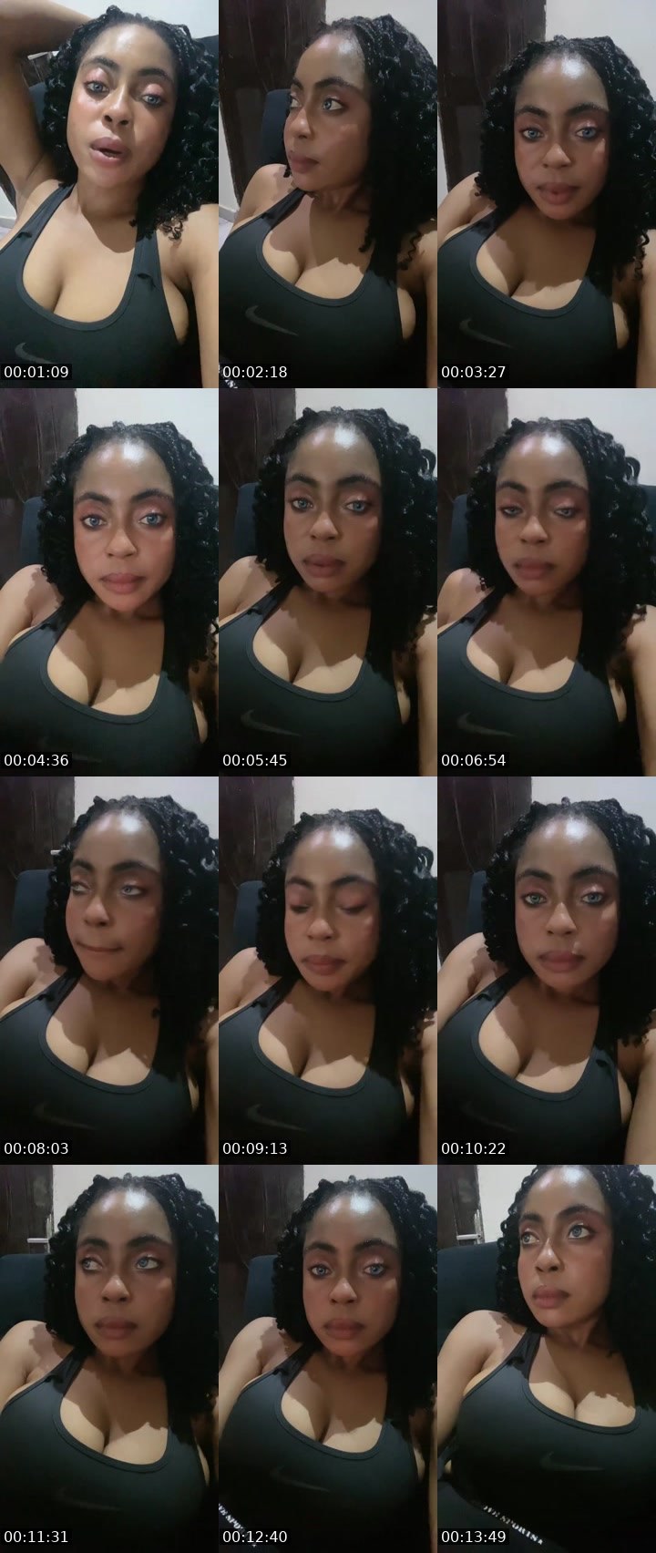 Contact-sheet preview of HOTTIE 💎's Liveme recording
