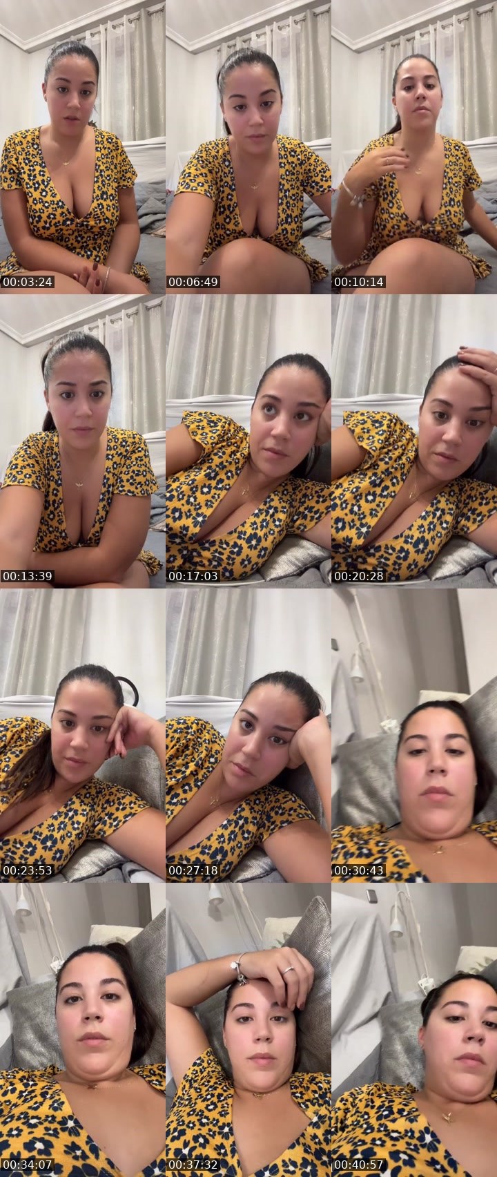 Contact-sheet preview of Lorenaglbrt1 🌹🐝's Liveme recording