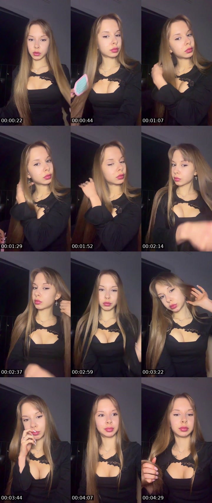 Contact-sheet preview of 𝓢 𝓸 𝓯 𝓲 𝓪💋🥀's Liveme recording