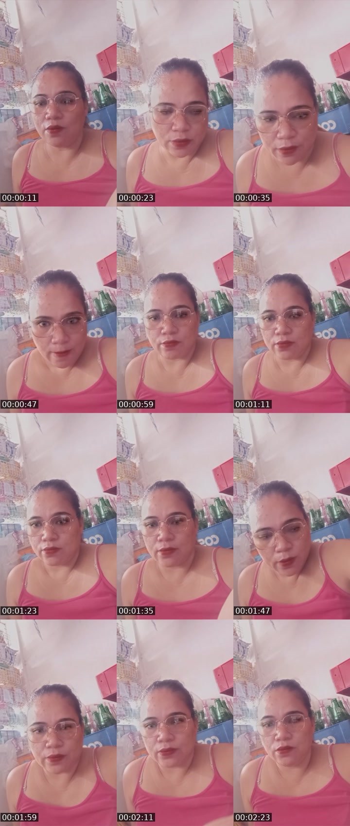 Contact-sheet preview of 🏵🫅Addison🫧's Liveme recording