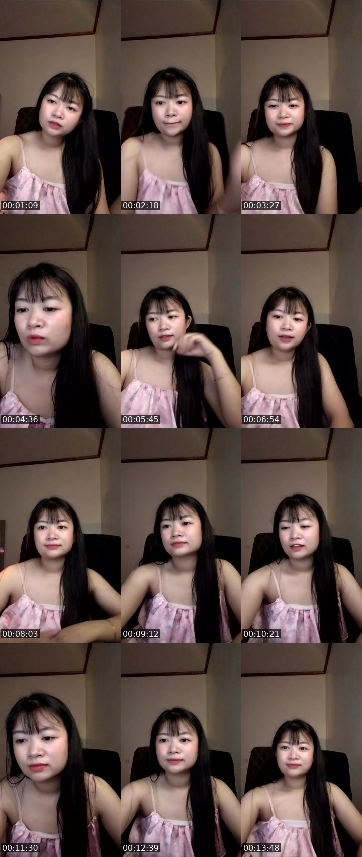 Contact-sheet preview of Luna♥️'s Liveme recording