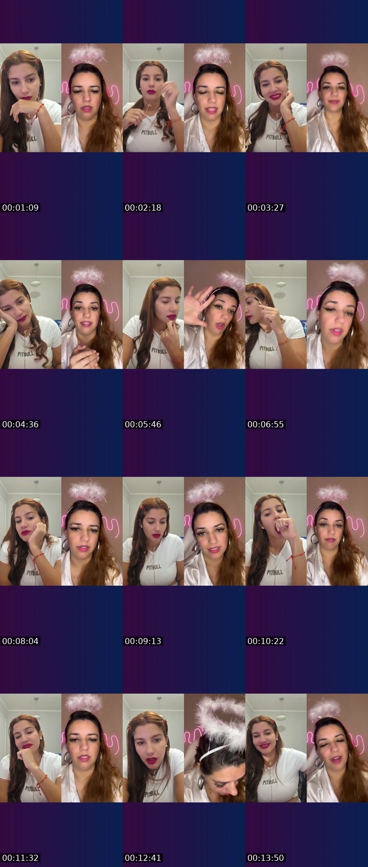 Contact-sheet preview of 💯🦋 Mony's Liveme recording