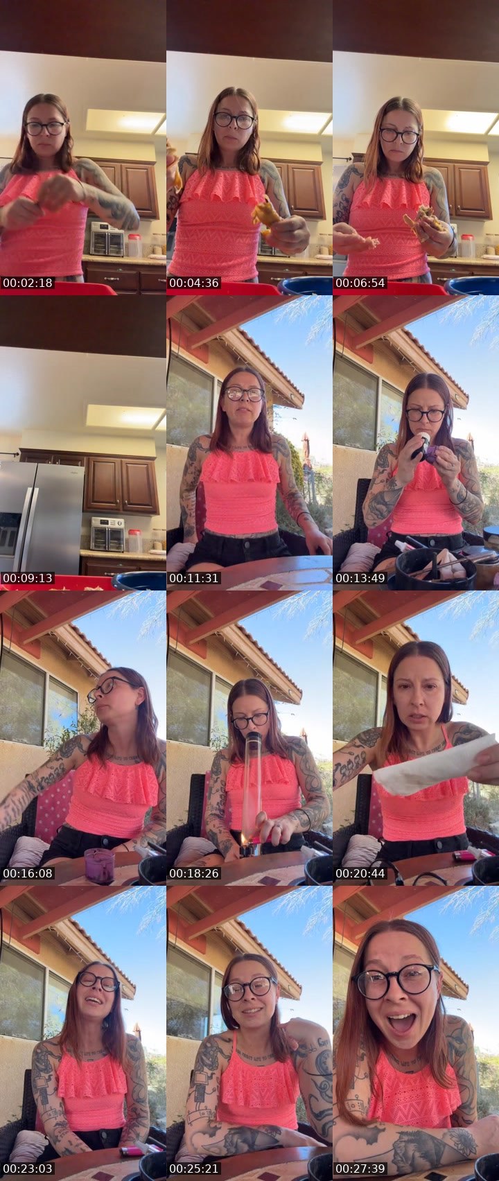 Contact-sheet preview of lostinmaryjane's Liveme recording