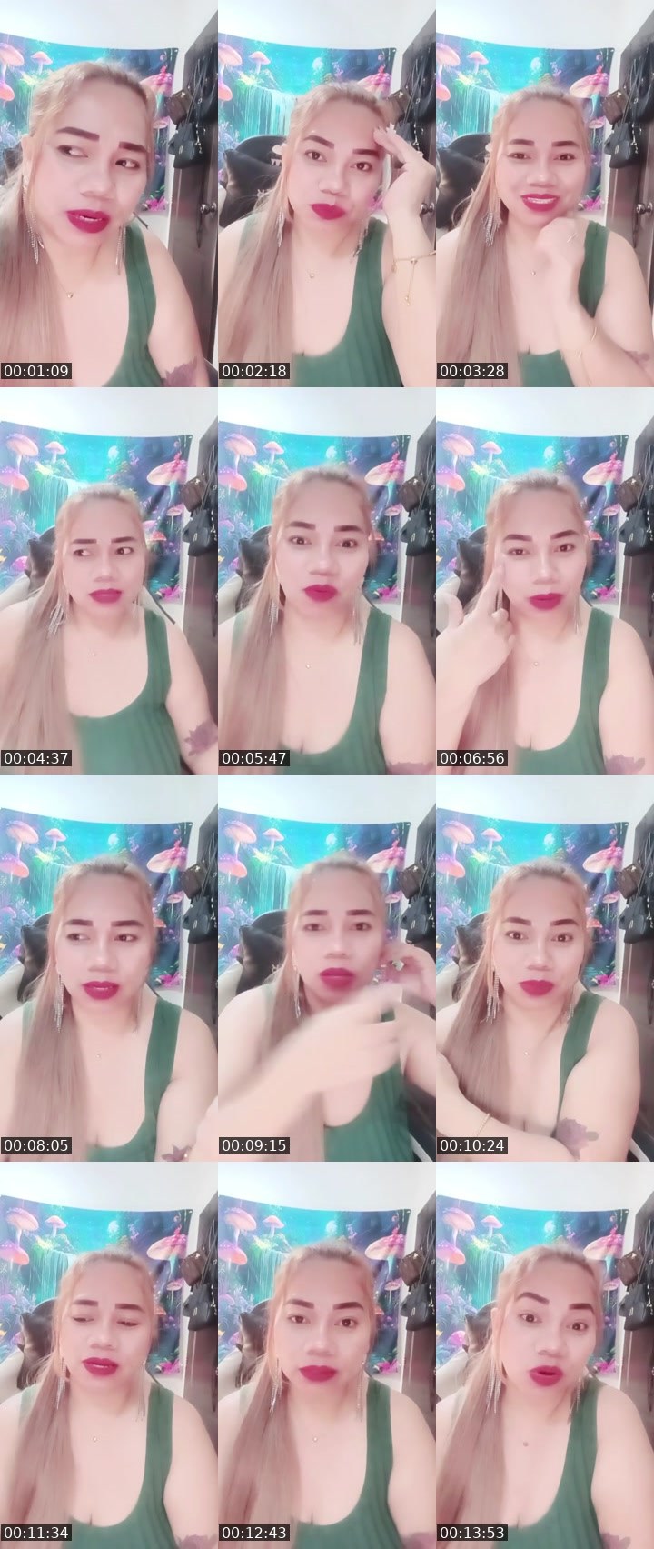 Contact-sheet preview of 👏COCO⚡️🍓's Liveme recording