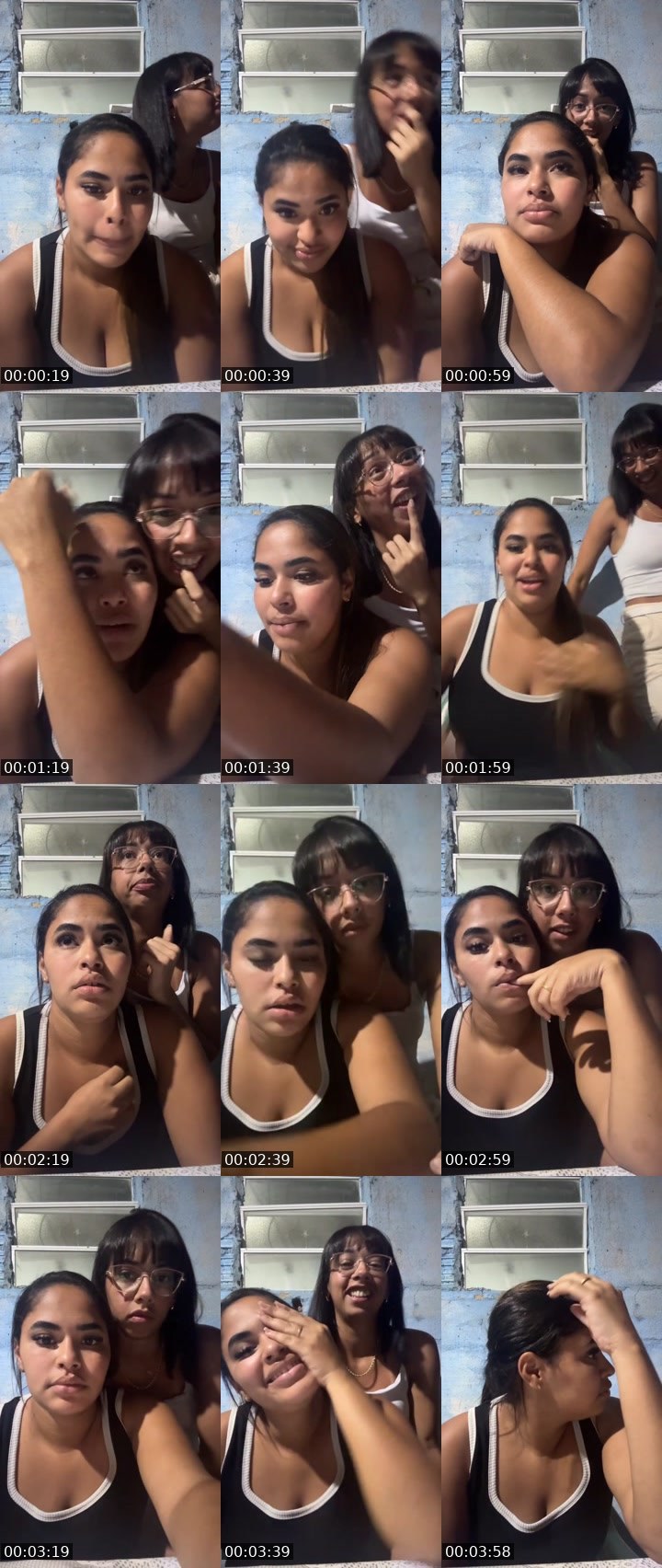 Contact-sheet preview of Jiji23's Liveme recording