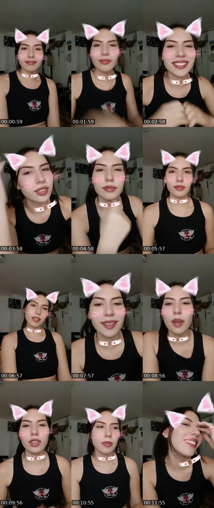 Contact-sheet preview of 🦋💫 Mila_22's Liveme recording
