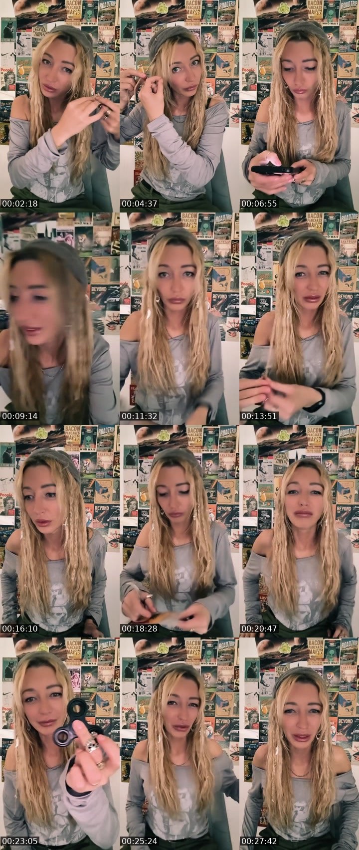 Contact-sheet preview of 😉Kate 🤍℄'s Liveme recording