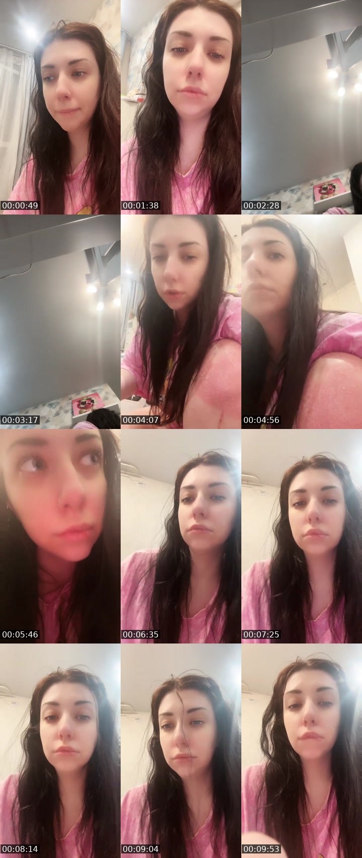 Contact-sheet preview of Victoria🇷🇺's Liveme recording