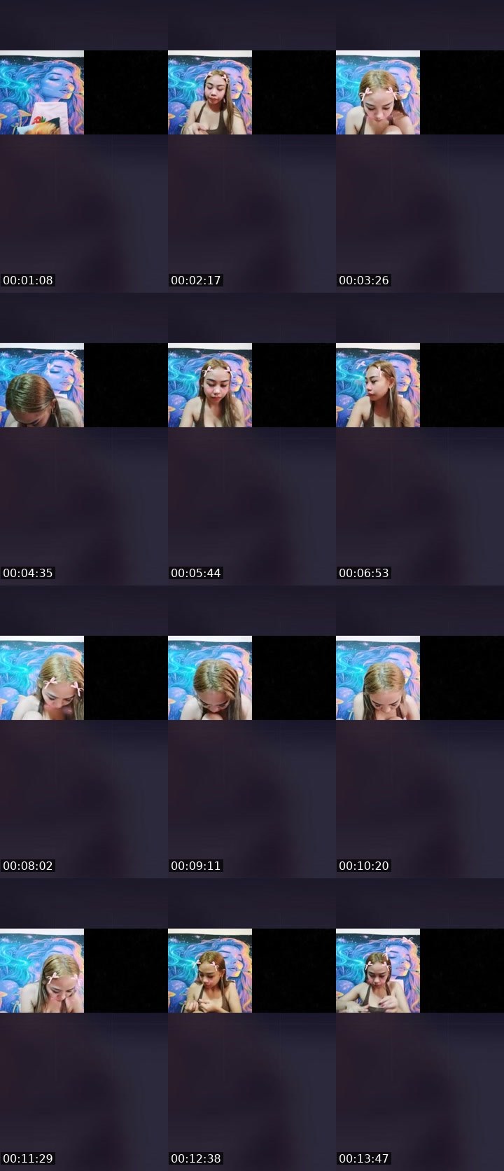 Contact-sheet preview of TA⃟🪽 cHu👼's Liveme recording