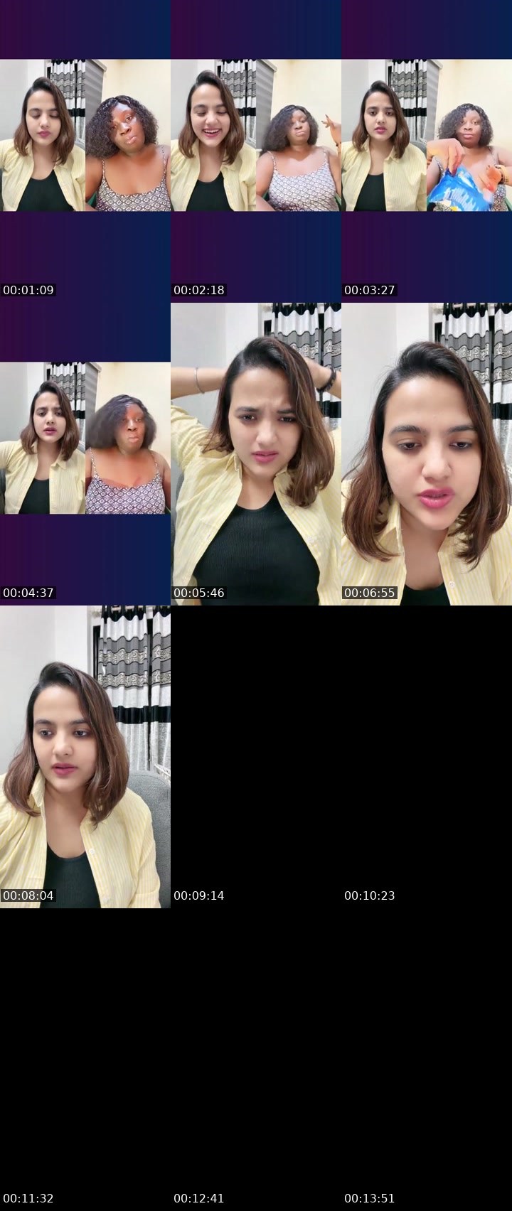 Contact-sheet preview of Precious💎's Liveme recording
