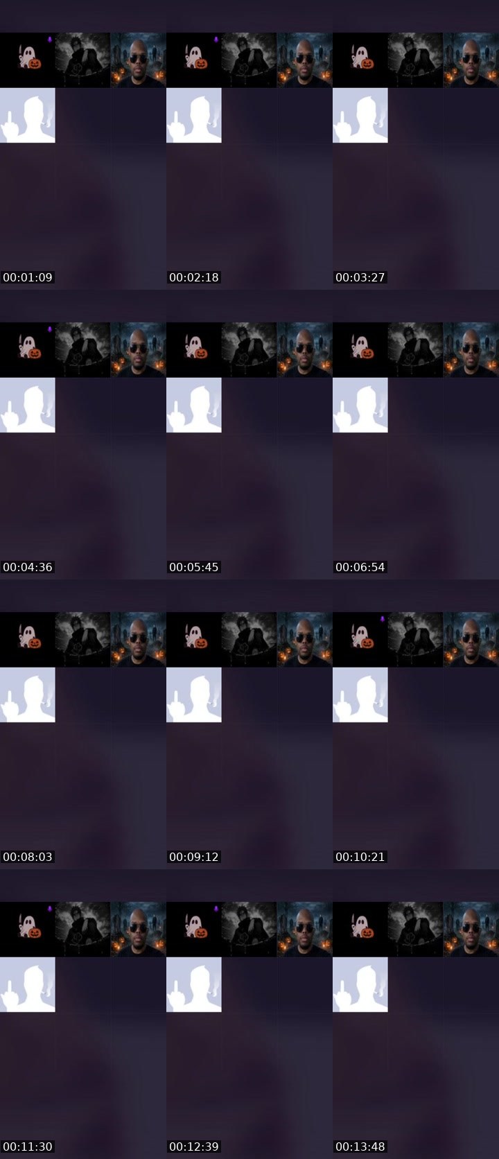 Contact-sheet preview of 東京 ♡'s Liveme recording