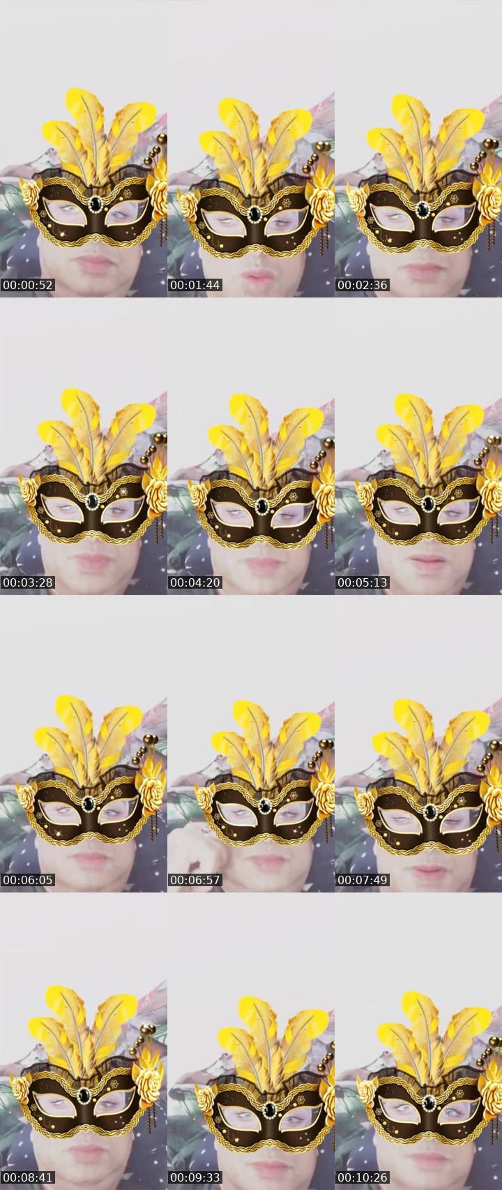 Contact-sheet preview of Moon Thai's Liveme recording