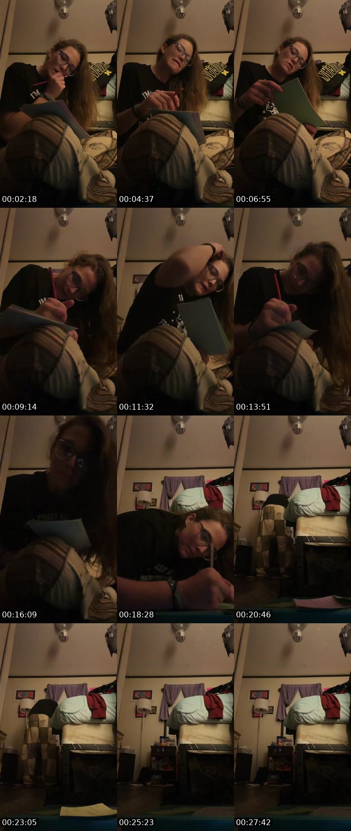 Contact-sheet preview of Starzgoddess05's Liveme recording