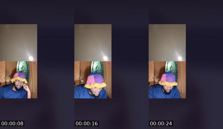 Contact-sheet preview of Gypsyuncensored's Liveme recording