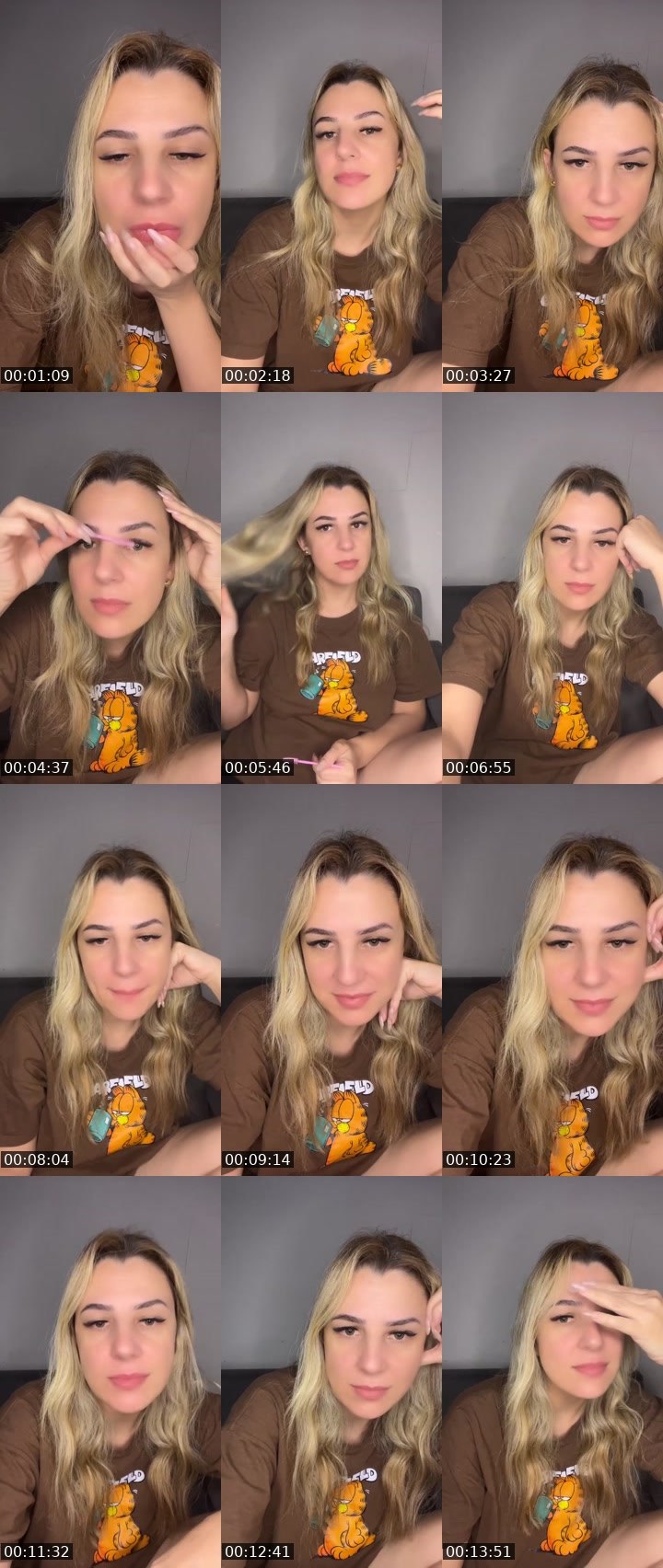 Contact-sheet preview of IZA🔥⃤'s Liveme recording