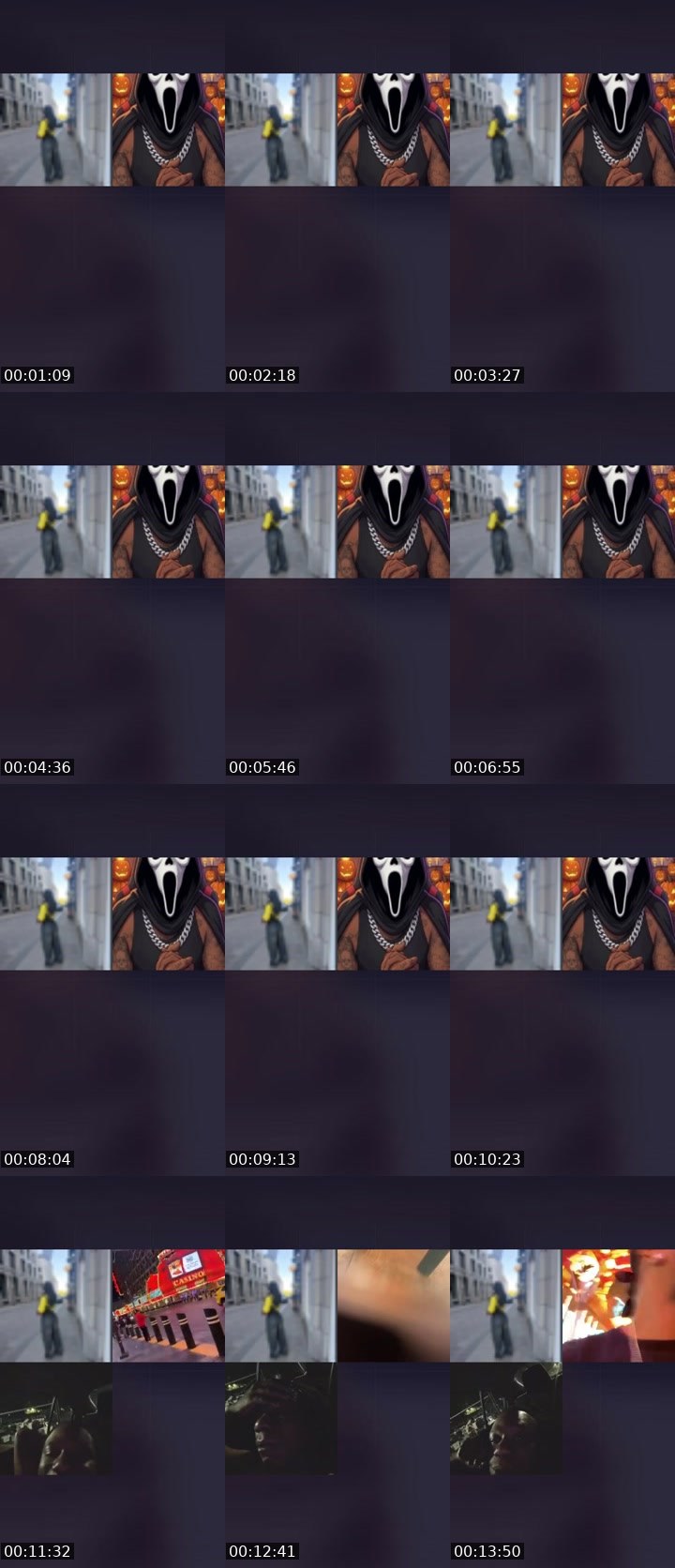 Contact-sheet preview of ☥ AWA🖤's Liveme recording