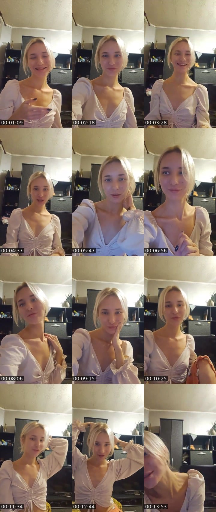 Contact-sheet preview of Dora Horror's Liveme recording