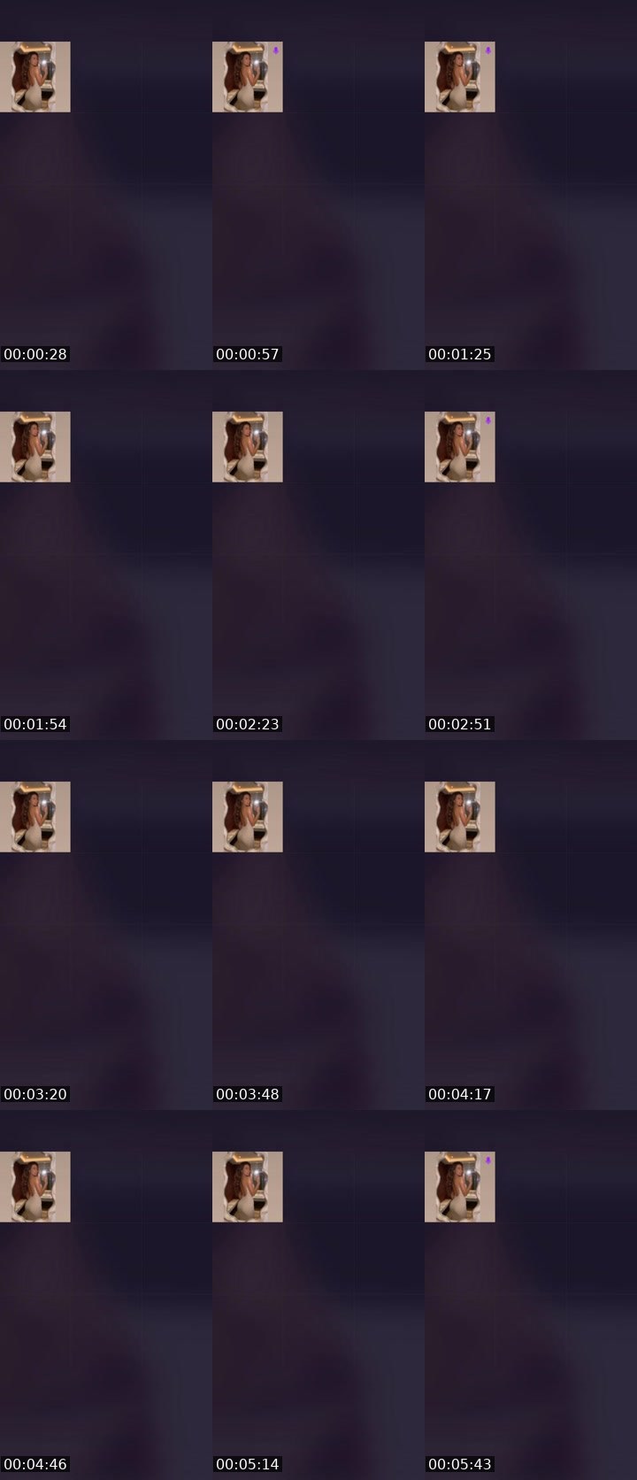Contact-sheet preview of Maeva 🥂's Liveme recording