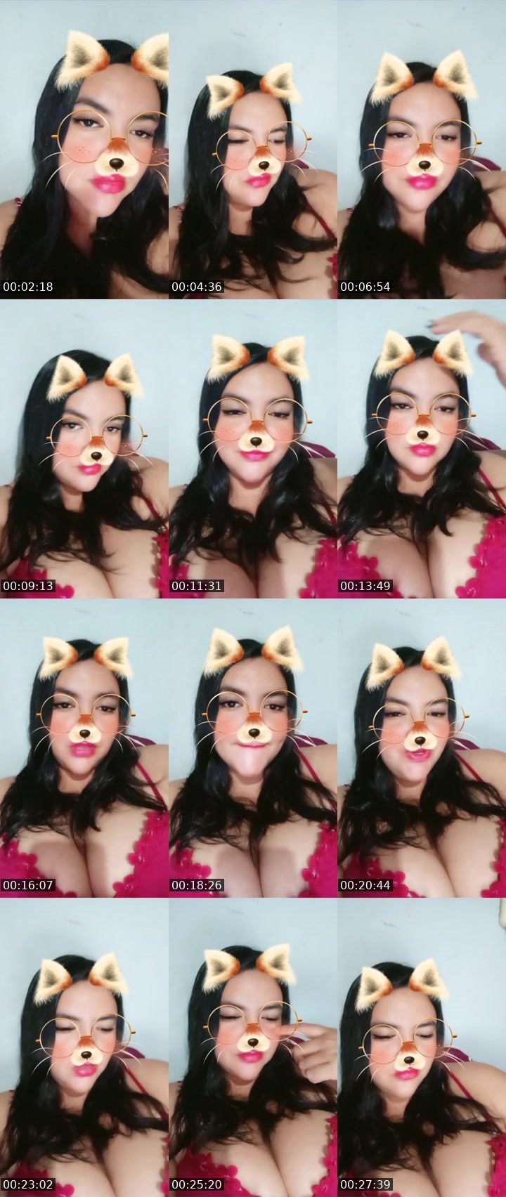 Contact-sheet preview of 🔆AngieB😼🥑's Liveme recording