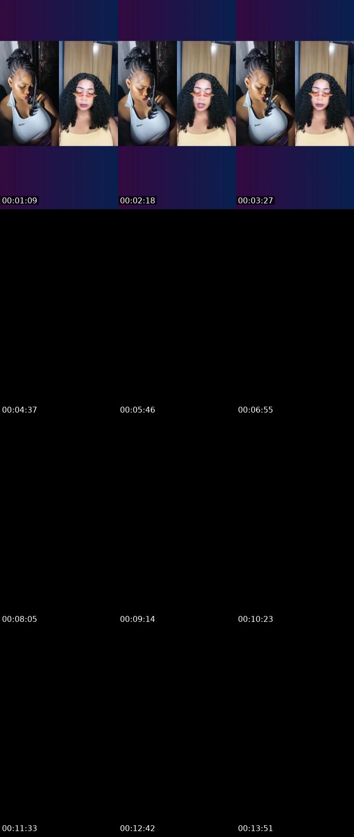 Contact-sheet preview of 15kSAVAGE NA🍷🍭's Liveme recording