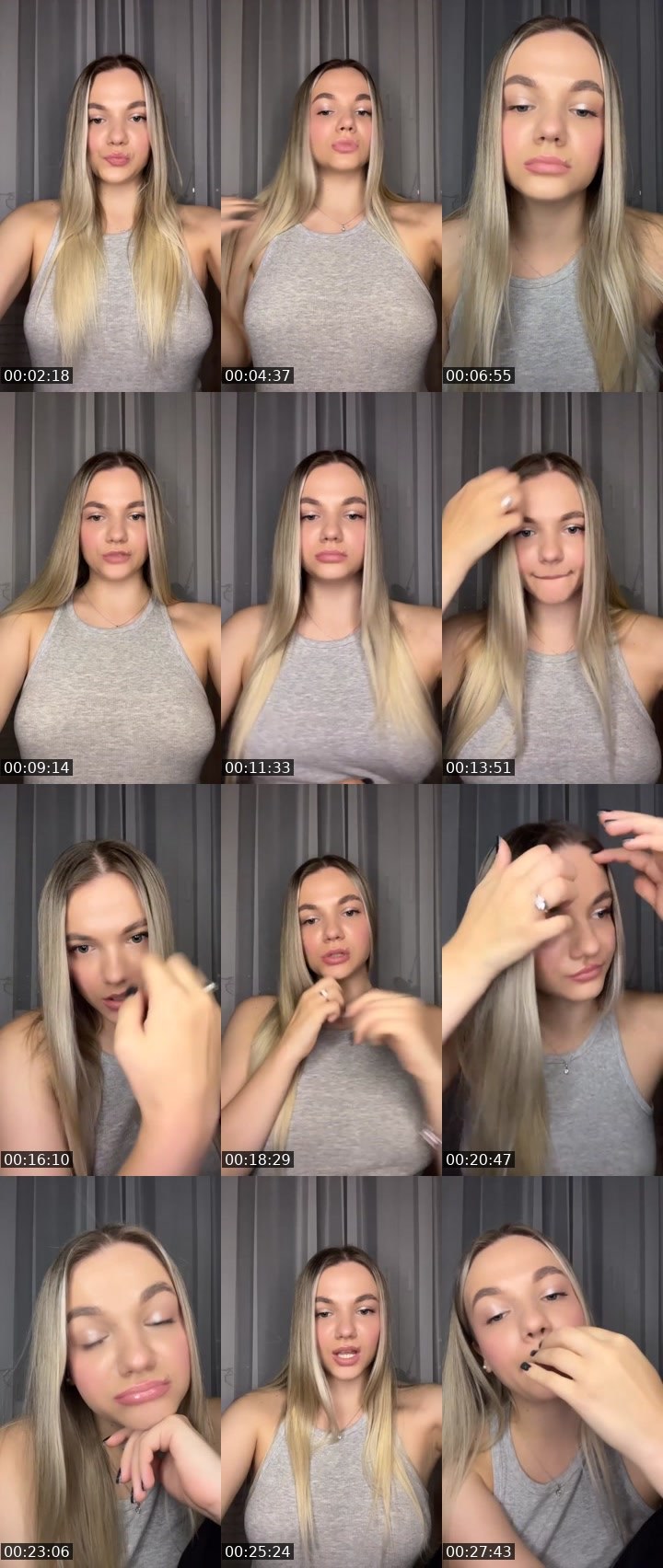 Contact-sheet preview of 🤍𓆩ALEKSANDRA𓆪🤍's Liveme recording