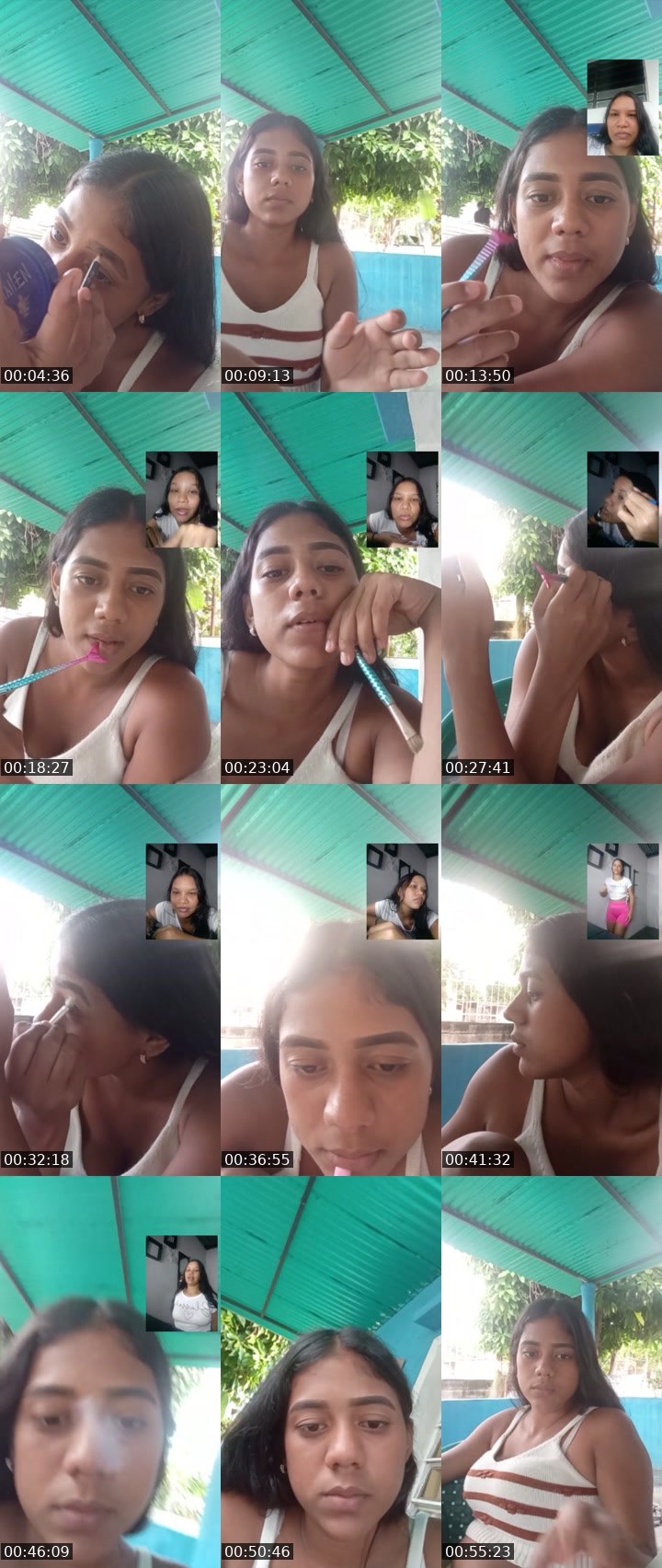 Contact-sheet preview of 👑⃤negra🩷's Liveme recording