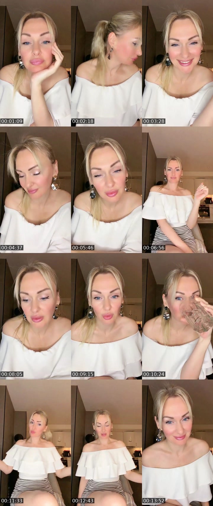 Contact-sheet preview of Kseniya💙💛's Liveme recording