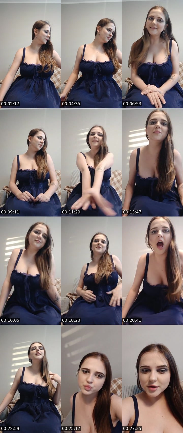 Contact-sheet preview of Dashaaaaau's Liveme recording