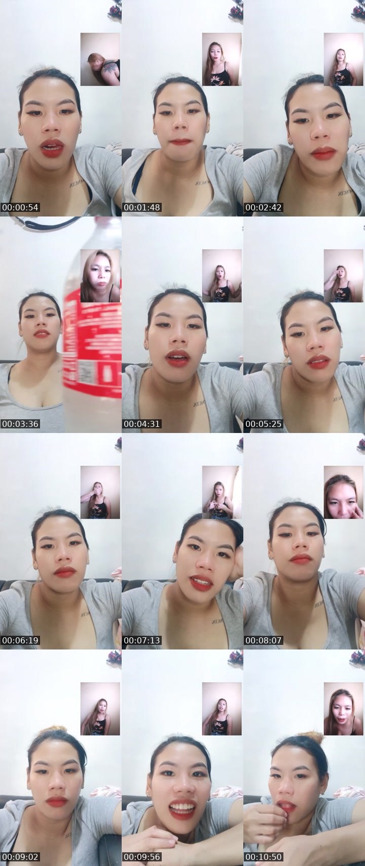 Contact-sheet preview of 🐺👸Darcy🫧's Liveme recording