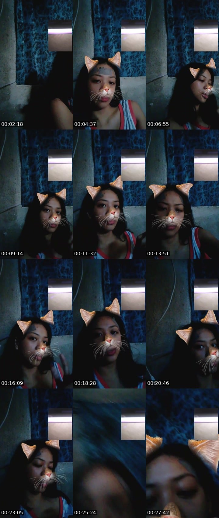 Contact-sheet preview of 12.9k👸Jaychel🐝's Liveme recording