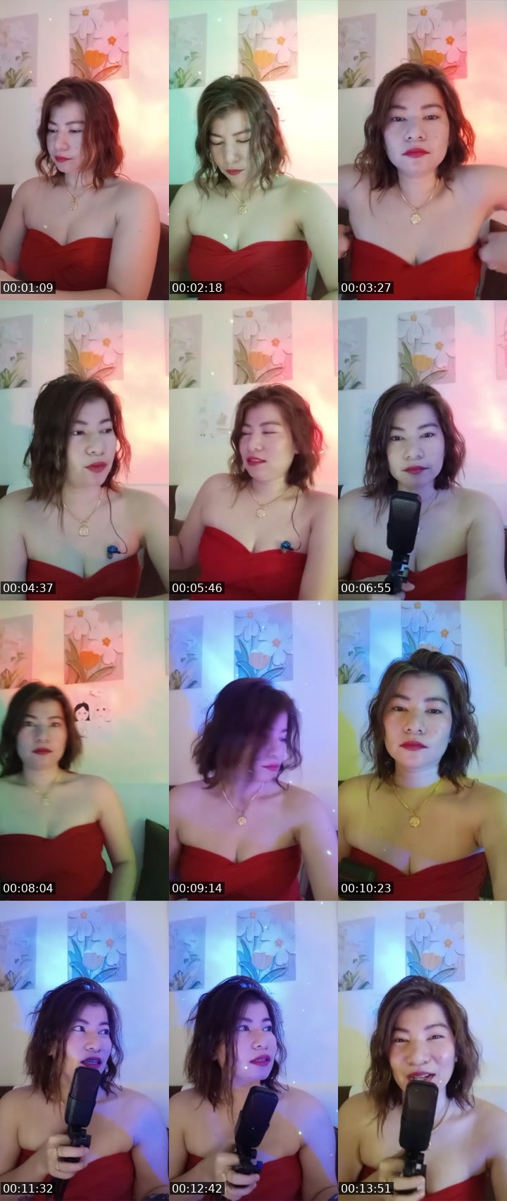 Contact-sheet preview of ɴᴀᴛᴀʟɪᴇ✬'s Liveme recording