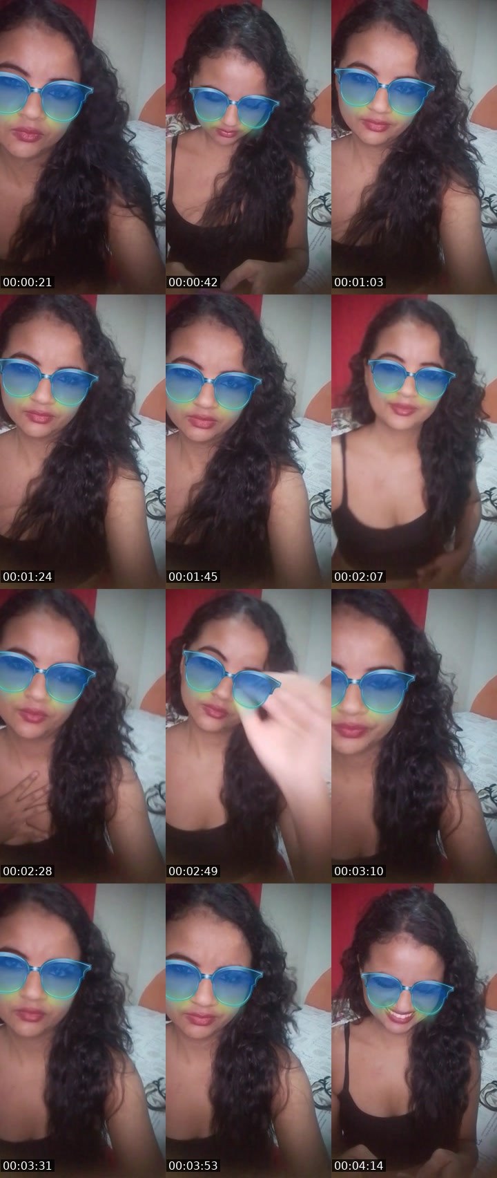 Contact-sheet preview of ~•Byanca•~'s Liveme recording
