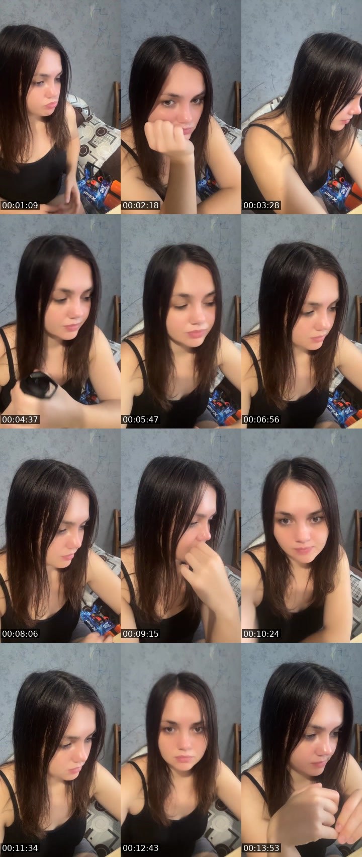 Contact-sheet preview of Nastya KH 😇's Liveme recording