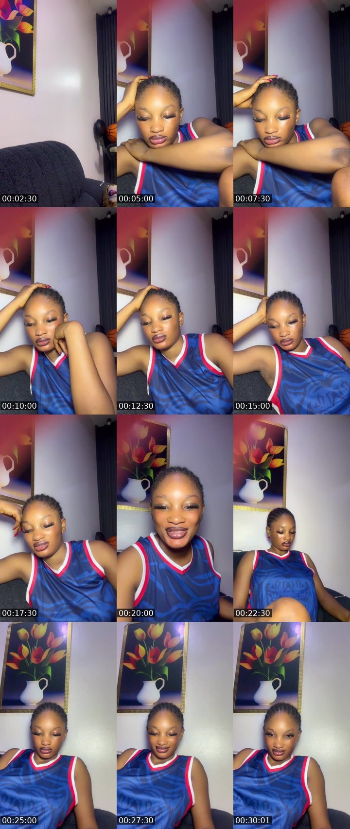 Contact-sheet preview of 💸LIONESS @KING💪💪's Liveme recording